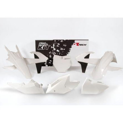 Plastic KIT/6 16-18 KTM Sx/sxf, White Rtech R-KITKTM-BN0-516