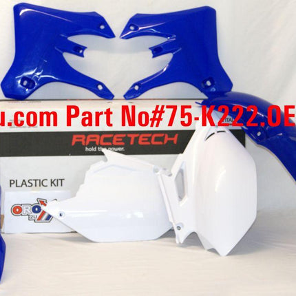 Plastic Kit 05-06 WRF250/450, Rtech R-KITWRF-OEM-402