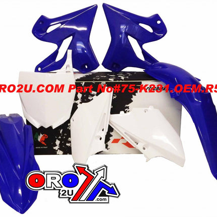 Plastic KIT/5 15-21 YZ125/250, Wr-yzx 250 2016-2021, Rtech R- KITYZ0-OEM-515