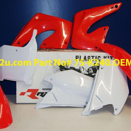 Plastic KIT/5 00-01 CR125/250, OEM Rtech R-KITCR0-OEM-501