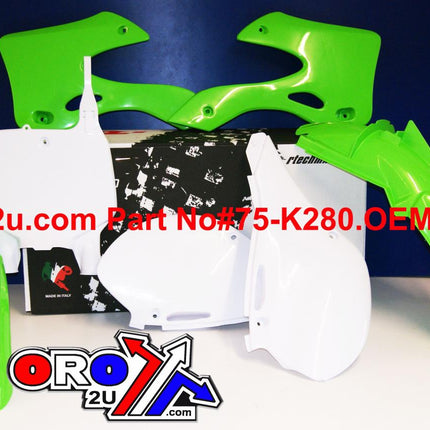 Plastic KIT/5 99-02 KX125/250, OEM Rtech R-KITKX0-OEM-501