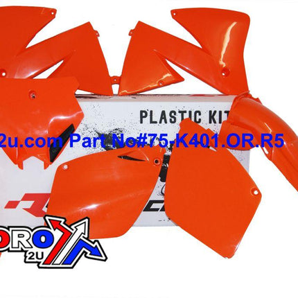 Plastic KIT/5 KTM400-520 2000, Rtech R-KITKTM-AR0-501