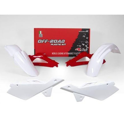 Plastic KIT/4HSQ 05-07 OEM, Rtech R-KITHSQ-OEM-401, White/red Husqvarna