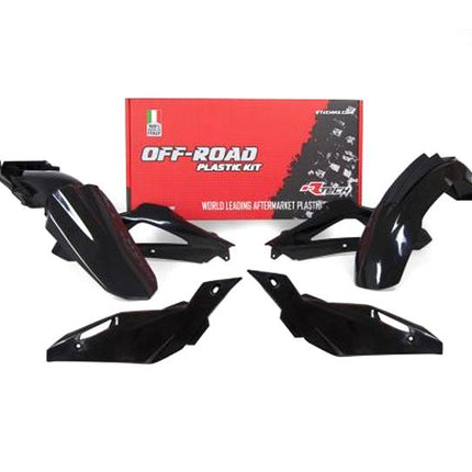 Plastic KIT/4 Husqvarna 08-10, Rtech R-KITHSQ-NR0-402, Black