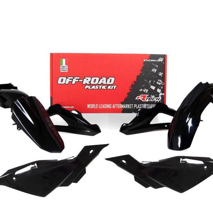 Plastic KIT/4 Husqvarna 09-13, Rtech R-KITHSQ-NR0-405 Black