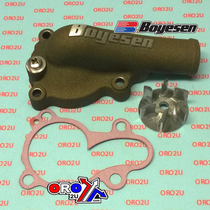 WATER PUMP COVER 16-18 KX450F, Supercooler BOYESEN WPK-18AM, MAGNESIUM