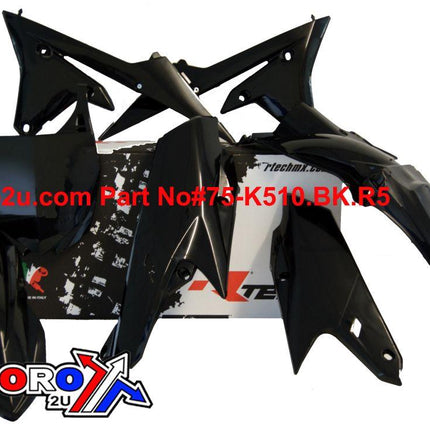 Plastic KIT/5 14-18 Yzf, YZ-FX250 15-18 YZ-FX450 16-18, Rtech R-KITYZF-NR0-514