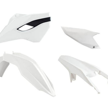 Plastic KIT/4 13-14 Husaberg, Rtech R-KITHBG-BN0-400, White