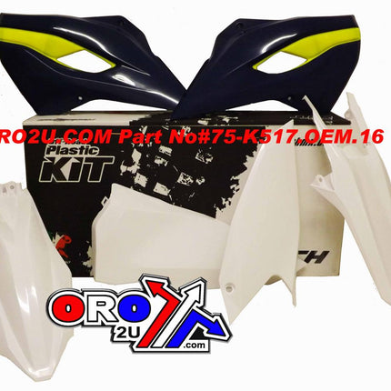 Plastic KIT4 15-16 Husky Te/fe, OEM 16 Rtech R-KITHSQ-OEM-416