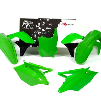 Plastic KIT/5 16-18 KX450F Green, Rtech R-KITKXF-VE0-517
