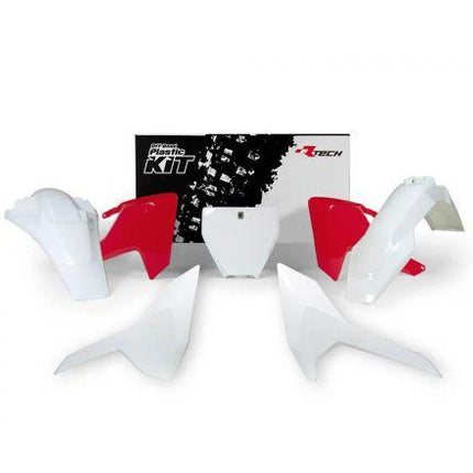 Plastic KIT5 16-18 Husky Tc/fc, Red And White Plastics Kit, Rtech R-KITHSQ-RQ0-516