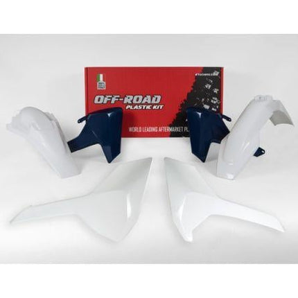 Plastic Kit 17-18 Husky Te/fe/tx, 4 Piece OEM Colour, Rtech R-KITHSQ-OEM-417