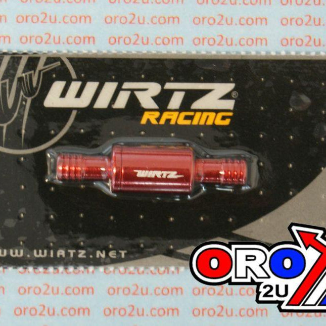 Wirtz Gas Stop Red Aluminium