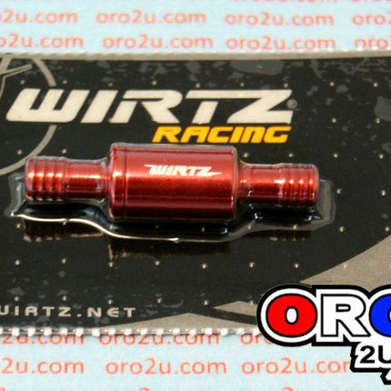 Wirtz Gas Stop Red Aluminium