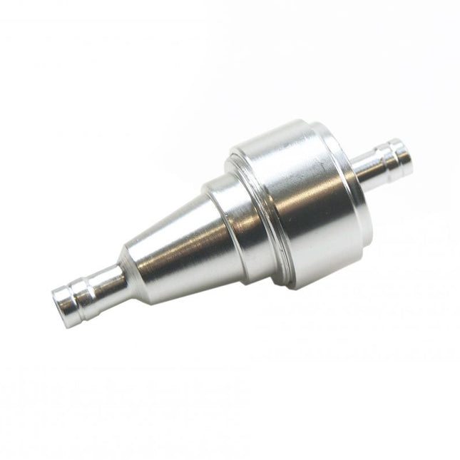 Fuel Filter Alum Small Silver FL002-SILVER