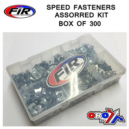 Speed Fasteners Assorted Kit, Box Of 300, AT7
