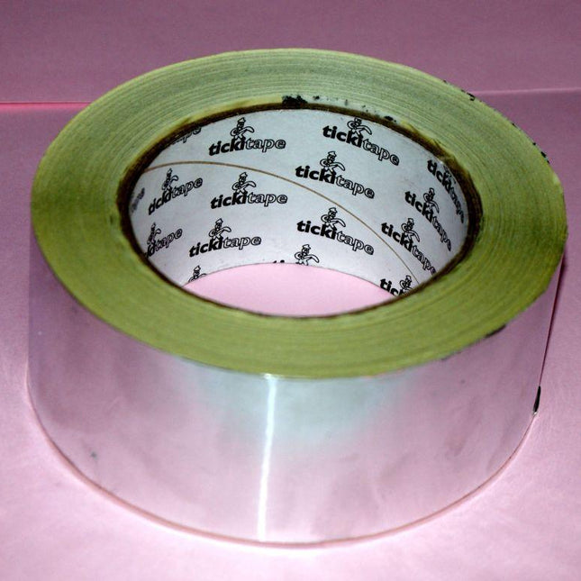 Foil Tape Alloy Aluminum, Heat Wrap Tape Silver 48mm x 45M