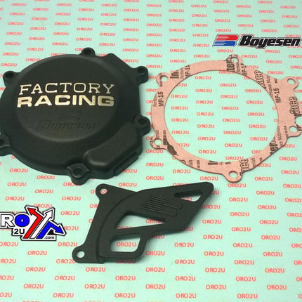 Ignition Cover Kawasaki 1990-25 KX80, KX85, KX100, KX112, Boyesen SC-10AB