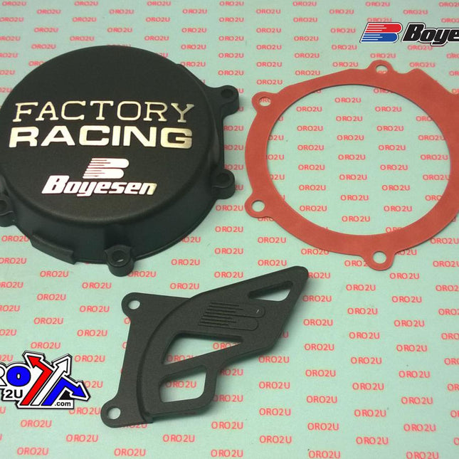Ignition Cover 00-05 KX65, 03-05 RM60/65 Ignition Cover, Boyesen SC-10CB Black