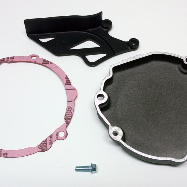 Ignition Cover RM80, RM85, Boyesen SC20 Silver & Black