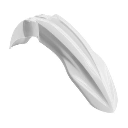 13-15 KXF250/450 Front Fender, White Rtech R-PAKXFBN0013