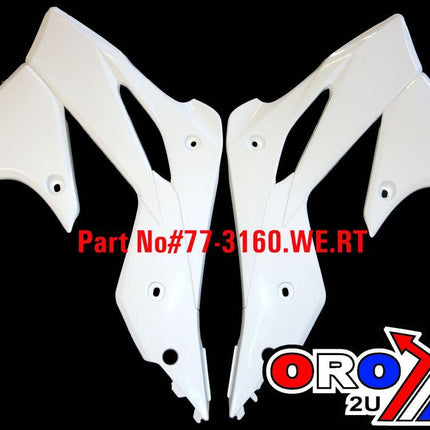 Rad Scoops 13-16 KX250F White, R-CVKXFBN0013
