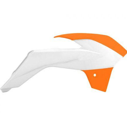 13-17 KTM85 Rad Scoops OEM15, Orange/white Rtech, R-CVKTMBNAR985