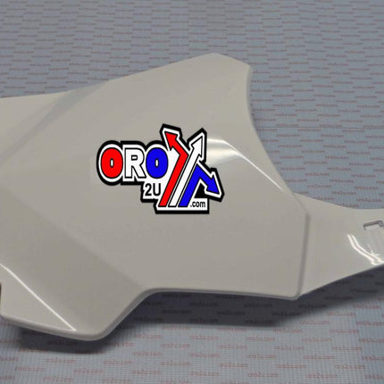 Front Plate 2016-25 KX450F, White Race Tech R-TBKXFBN0016