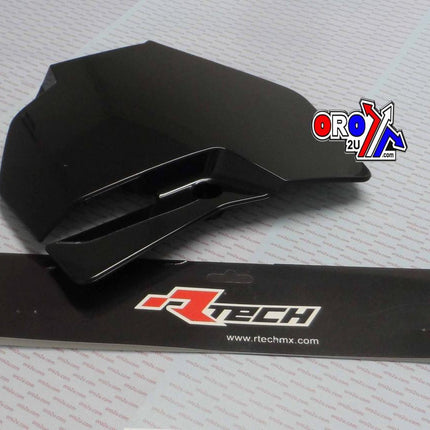 Front Plate 16-18 KTM Sx/sxf, Black Rtech R-TBKTMNR0016
