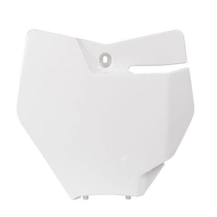 Front Plate 16-18 KTM Sx/sxf, White Rtech R-TBKTMBN0016