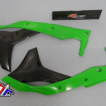 Rad Scoops 17-19 KX250F Green, Rtech R-CVKXFVENR17