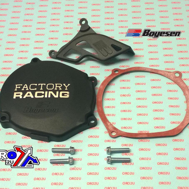 Ignition Cover 02-24 YZ85, Boyesen SC-30B, Black