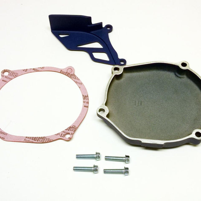 Ignition Cover 02-24 YZ85, Boyesen SC-30L, Blue