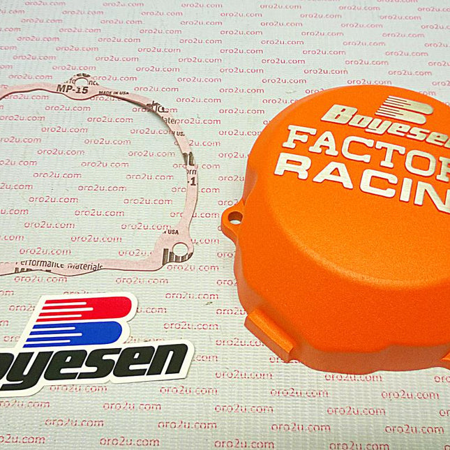 Ignition Cover 03-17 SX85, Boyesen SC-46O KTM Orange