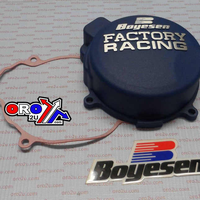 Ignition Cover 03-16 SX250, 04-06 EXC/XC250 Ignition Cover, Boyesen SC-42L Blue