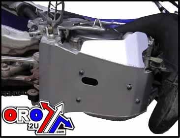 Skid Plate HD Aluminium Enduro 05-24 Yamaha YZ 250/X, 420 Ricochet