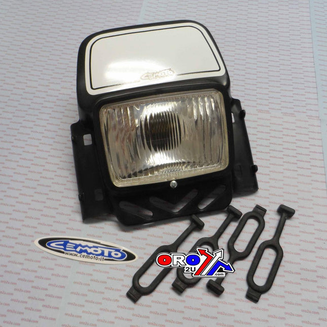 Trials Head Light Black C.2205 02 Black
