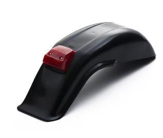 ENDURO REAR FENDER BLACK, Universal fitting.