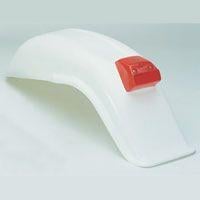 ENDURO REAR FENDER WHITE, Universal fitting