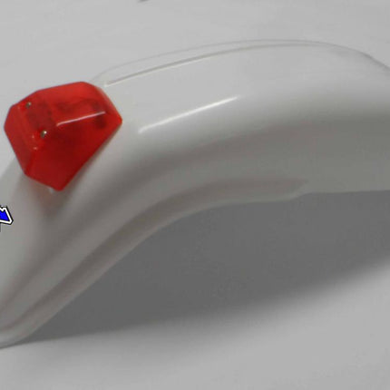 ENDURO REAR FENDER WHITE, Universal fitting