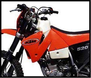 KTM 4St. 11.7Ltr Natural, Clarke Fuel Tank 11433