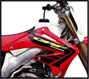 CRF450 12.4Ltr White, Clarke Fuel Tank 11436