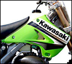 KX125/250 3.1usg Natural, Clarke Fuel Tank 11443-01