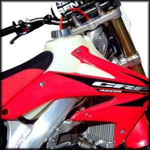 CRF450R 05-08 2.8usg Whte, Clarke Fuel Tank 11458