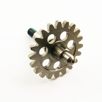 Water Pump Shaft 5XC-12459-00, Yamaha YZ 250 F, MX-10219B, Shaft With Gear