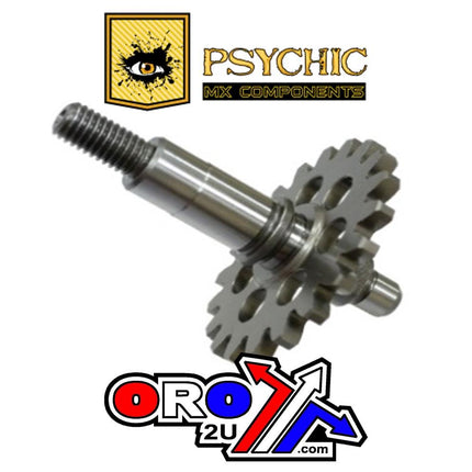 Water Pump Shaft 5XC-12459-00, Yamaha YZ 250 F, MX-10219B, Shaft With Gear