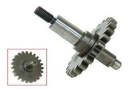 Water Pump Shaft 19240-KZ4-A90, Honda CR125R, MX-10206C,19240-KZ4-J10, Shaft With Gear