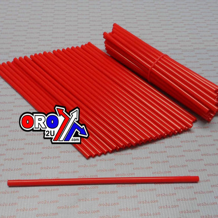 Spoke Skin Set 8.5 & 7.5 Red, SS-101, 76 Pcs, Red