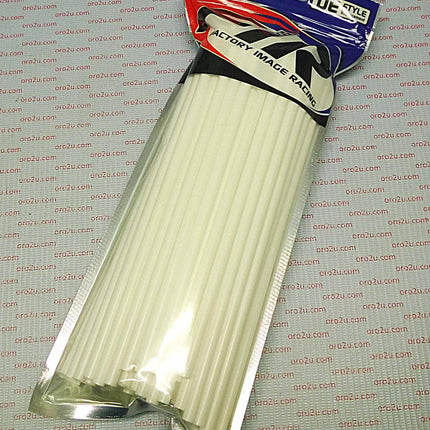 Spoke Skin Set 8.5 & 7.5 Wht, SS-101, 76 Pcs, White