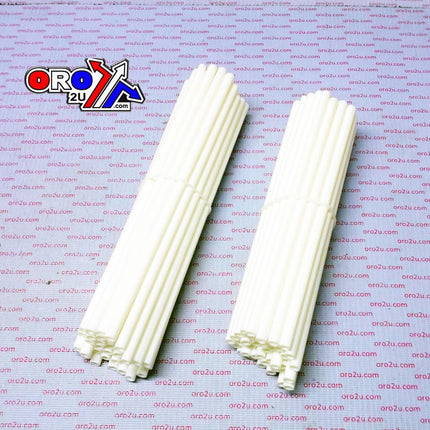 Spoke Skin Set 8.5 & 7.5 Wht, SS-101, 76 Pcs, White